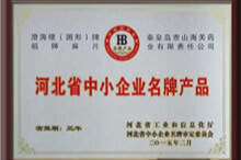 河北省中小企业名牌产品